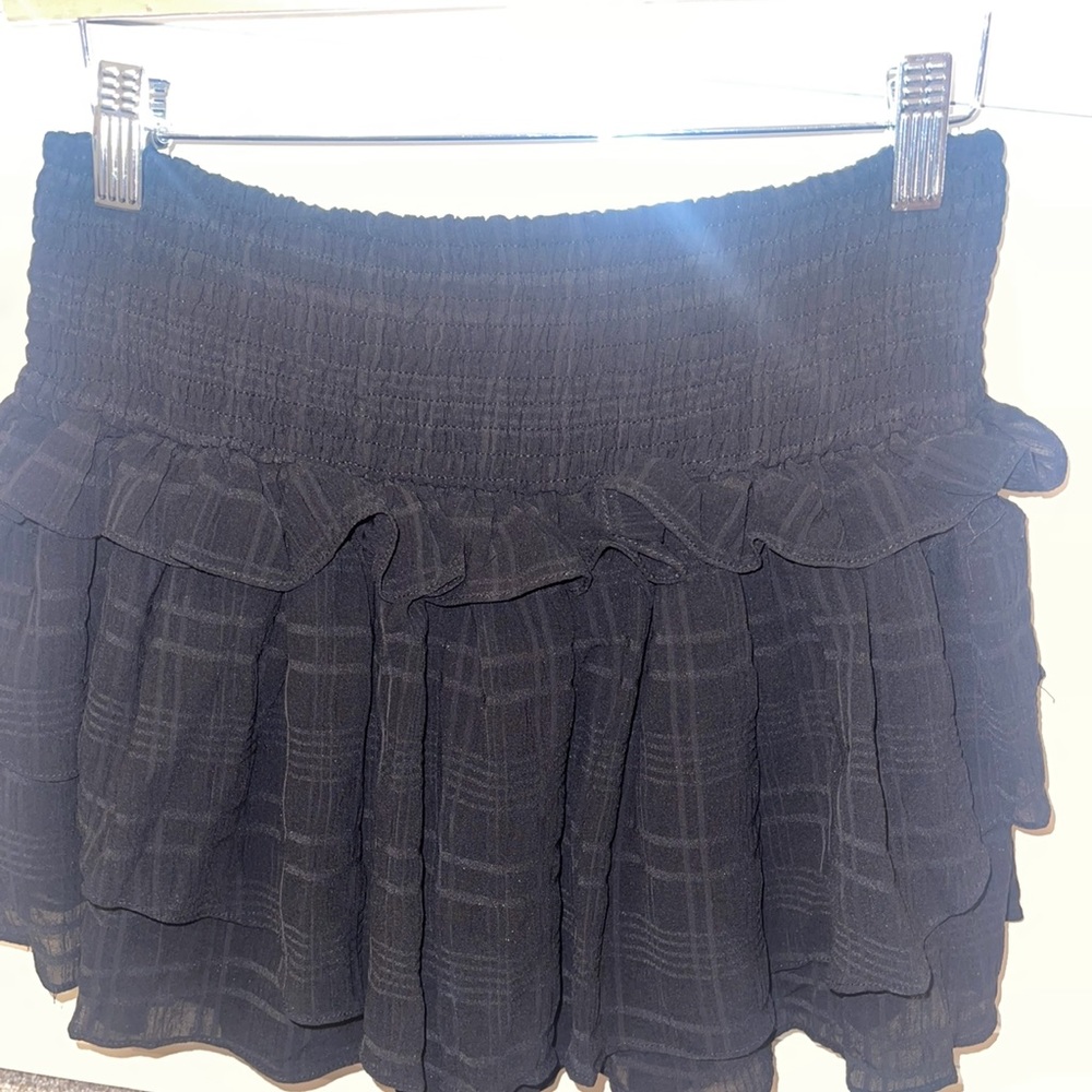 DO+BE mini ruffle skirt